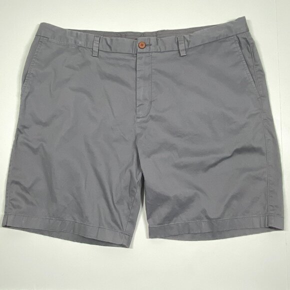 Tommy Bahama Cotton Chino Shorts - Stone Gray - 42 - MSRP $98 - Picture 2 of 8